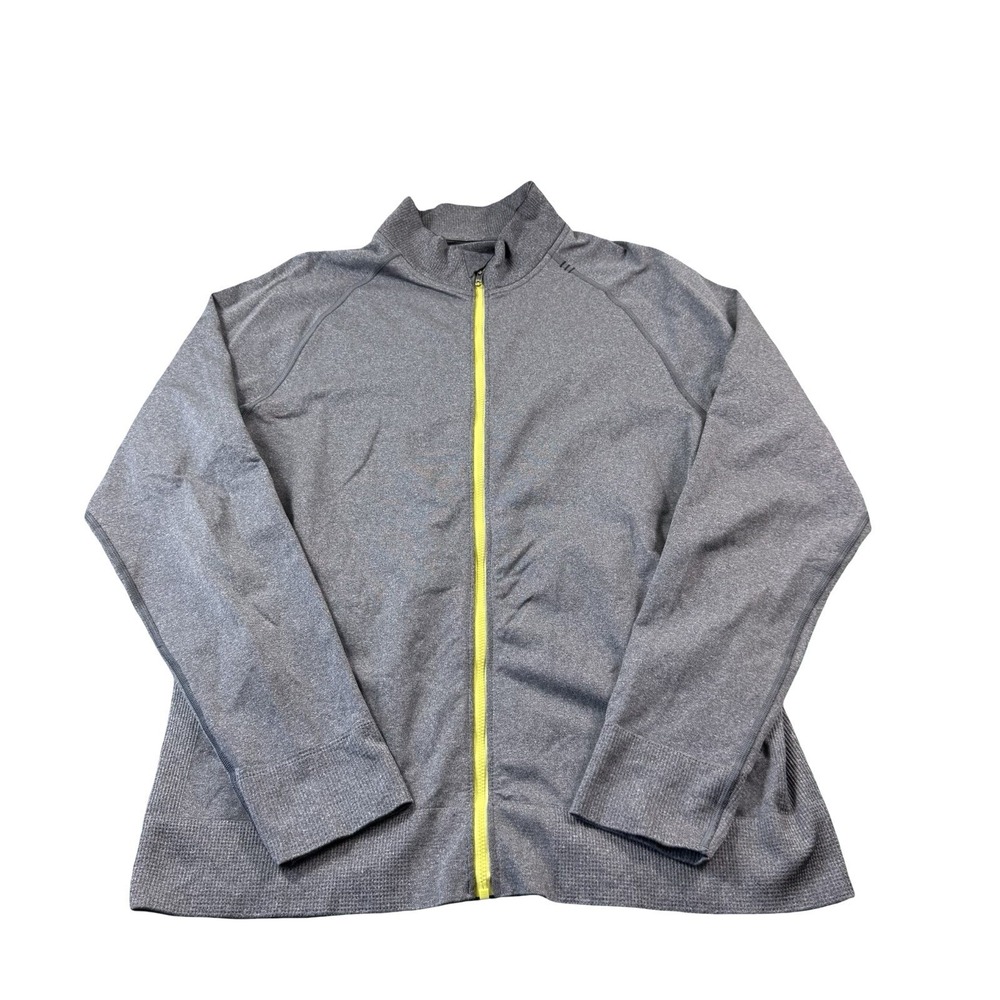 Lululemon Gray Full Zip Performance Mens Jacket Size Large L